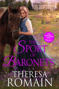 Cover art for Romance of the Turf prequel novella, The Sport of Baronets