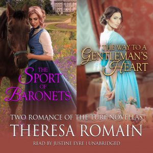 Cover art for audiobook box set of The Sport of Baronets and The Way to a Gentleman's Heart